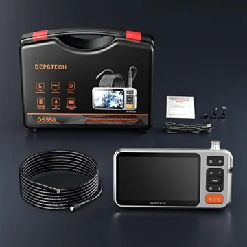 DEPSTECH 5.0MP Borescope with 5" IPS Screen
