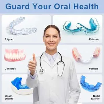 Nalax Retainer Cleaner - Ultrasonic Cleaner for Jewelry & Dental