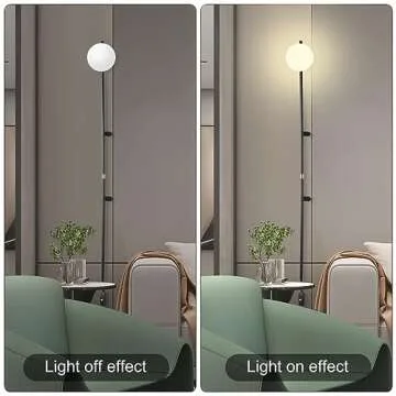 HOMLUCE Long Wall Sconces Set of Two, Plug in Wall Sconces Globe Shade Indoor Wall Light, Wall Mounted Lamp with Plug in Switch, Wall Lamp for Bedroom Living Room Study Hallway Bedside Corner