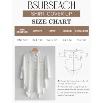 Stylish Bsubseach Women's Swiss Dot Beach Coverup