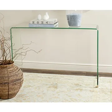 Safavieh Ambler Clear Console Table for Chic Spaces