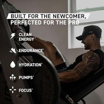 Kaged Pre-Kaged Sport Pre Workout Powder | Fruit Punch | Energy Supplement for Endurance | Cardio, Weightlifting Sports Drink | 20 Servings