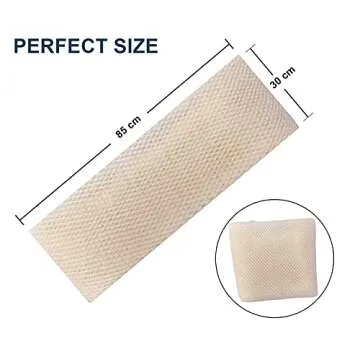 Welhore Fashion Skin Exfoliation Washcloth - African Scrubbing Net - Body Exfoliating Sponge - Organic Facial Scrub Mesh (Body Exfoliant (1pc))