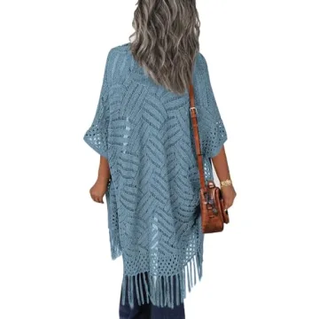 Stylish HOTOUCH Lightweight Crochet Cardigan for Women