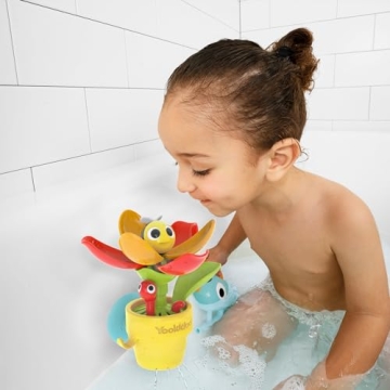 Yookidoo Pop-Up Bee Flower Bath Toy for Toddlers