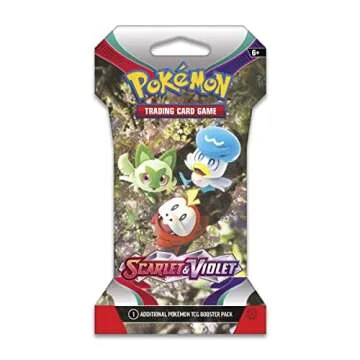 Scarlet & Violet Sleeved Booster Packs - 80 Cards