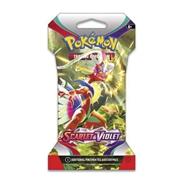 Scarlet & Violet Sleeved Booster Packs - 80 Cards