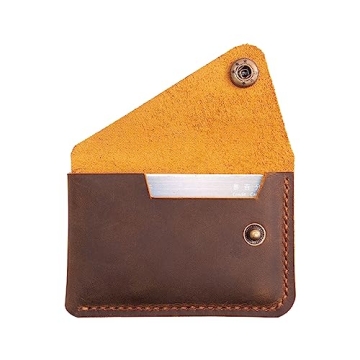 Turbosnail Leather Card Holder Minimalist Wallet for All