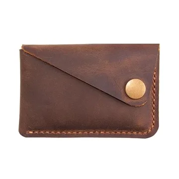 Turbosnail Leather Card Holder Minimalist Wallet for All