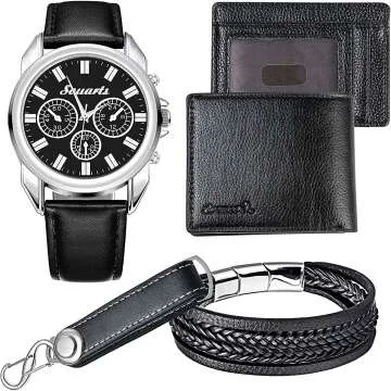 Souarts Men's Watch Set - Ideal Gift for Him