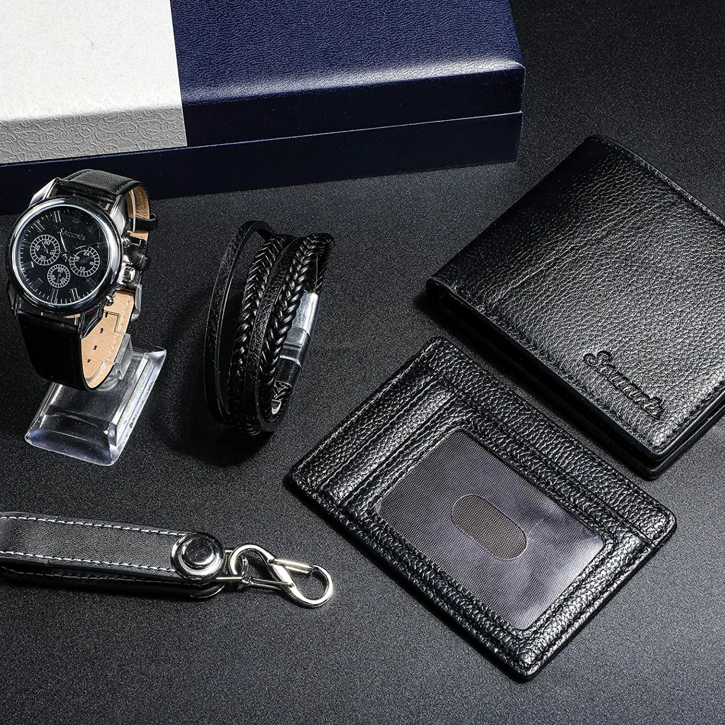 Souarts Men's Watch Set - Ideal Gift for Him