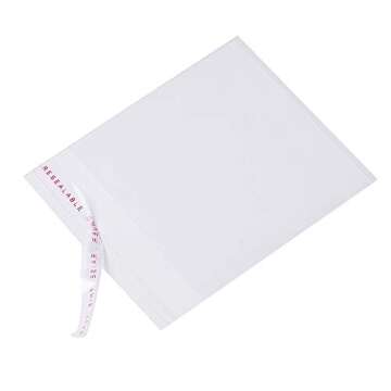 Fashewelry 1000Pcs Clear Plastic Cello Treat Bags Self Sealing OPP Cellophane Poly Bags 3x4" Sealed ...