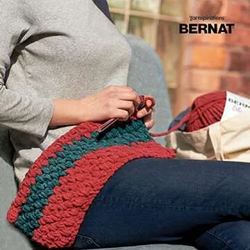 Bernat Blanket Brights School Bus Yellow Yarn for Crafts