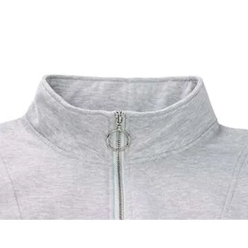 MISSACTIVER Women's Stylish Oversized Half Zip Sweatshirt