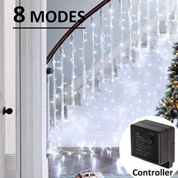 Enchanting Solhice LED Curtain Lights for All Occasions