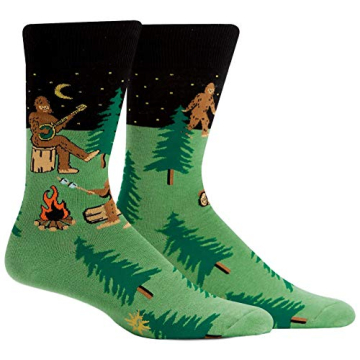 Sock It To Me Men's Sasquatch Camp Out Socks