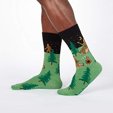 Sock It To Me Sasquatch Camp Out Socks for Men