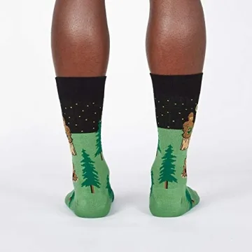 Sock It To Me Sasquatch Camp Out Socks for Men