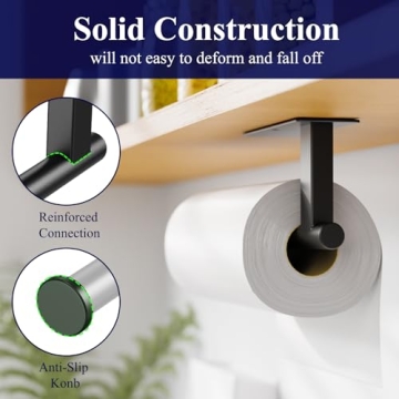 Kitsure Stainless Steel Paper Towel Holder for Kitchen