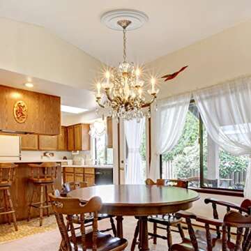 EIFHYT White Ceiling Medallions - Elegant Home Decor Upgrade