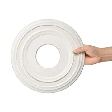 EIFHYT White Ceiling Medallions - Elegant Home Decor Upgrade