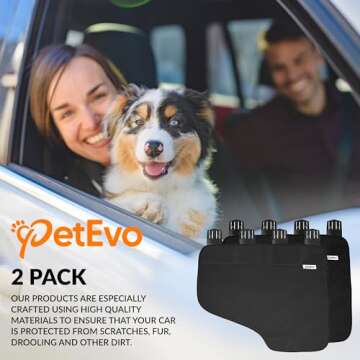Durable Pet Car Door Protector - Waterproof & Washable