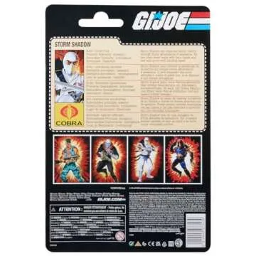 G. I. Joe Classified 6 Inch Action Figure Retro Exclusive - Storm Shadow, F4769