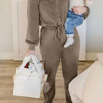 PUTSKA Baby Diaper Caddy Organizer - Nursery Storage Basket for Diaper Station, Baby Basket Shower Gift List and Registry Must-Have, Newborn Essentials, Nursery Decor for Boy or Girl - White, Regular