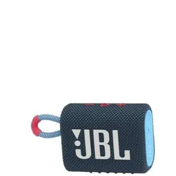 JBL Go 3 Waterproof Portable Bluetooth Speaker - Compact Sound