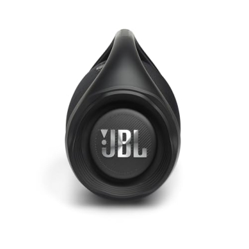 JBL Boombox 2 - Portable Bluetooth Speaker, Powerful Sound and Monstrous Bass, IPX7 Waterproof, 24 Hours of Playtime, Powerbank, JBL PartyBoost for Pairing, for Home and Outdoor(Black)
