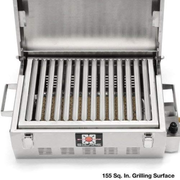Solaire SOL-EV17A Portable Infrared Propane Gas Grill Stainless Steel