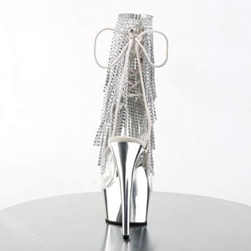 Pleaser Del1017rsf/c-s/sch Boot for Chic Occasions
