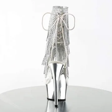 Pleaser Del1017rsf/c-s/sch Boot for Chic Occasions