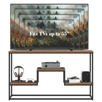 Modern YOUDENOVA TV Stand for 55 Inch TVs