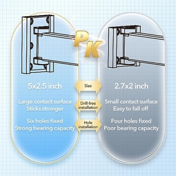 HEILAIYI Foldable Wall-Mounted Drying Rack for Small Spaces