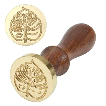 Mornajina Monstera Leaf Wax Seal Stamp for Unique Crafting
