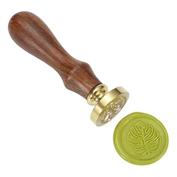 Mornajina Monstera Leaf Wax Seal Stamp for Unique Crafting