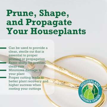 Premium Houseplant Scissors for Easy Plant Maintenance