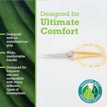 Premium Houseplant Scissors for Easy Plant Maintenance