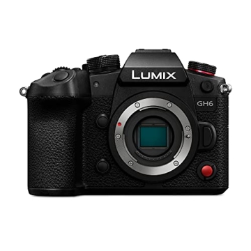 Panasonic GH6 - 25.2MP Mirrorless Camera with Unlimited 4K Video Recording and Dual Image Stabilizat...