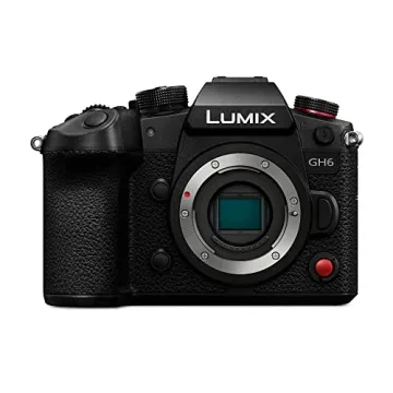 Panasonic GH6 - 25.2MP Mirrorless Camera with Unlimited 4K Video Recording and Dual Image Stabilizat...