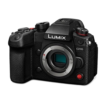 Panasonic GH6 Mirrorless Camera with 4K Recording