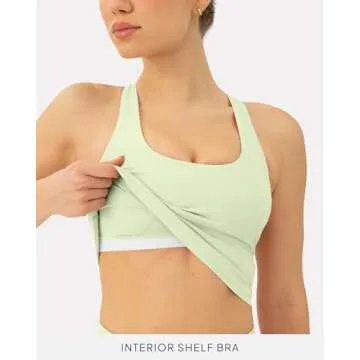 PAVOI ACTIVE Workout Tank - Medium Support Athletic Top