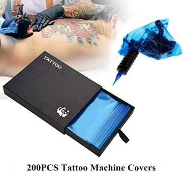 Yuelong Disposable Tattoo Clip Cord and Machine Covers