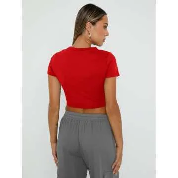 WYNNQUE Women’s Crop Top Comfortable Stylish Tee