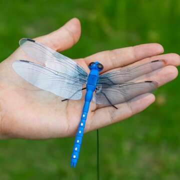Charming 20 Pcs Dragon Fly Clips for Bugs Repellent
