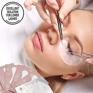 Ocim 100 Pairs Hydrogel Eye Pads for Lash Extensions