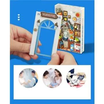 Flever DIY Book Nook Miniature Kit for Creative Decor