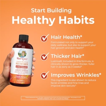 MaryRuth's Lustriva® Multivitamin for Hair & Skin Health