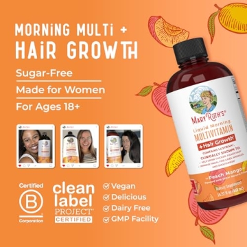 MaryRuth's Lustriva® Multivitamin for Hair & Skin Health